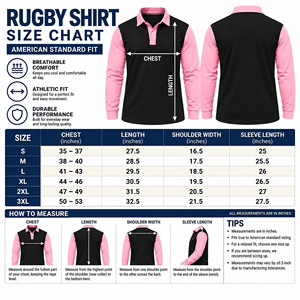 Camiseta de Rugby Personalizada para Hombre, Polo de Manga Larga, Jersey de Rugby de Algodón, Ropa Deportiva, Uniforme de Equipo, Fabricante Mayorista - Product Image 6
