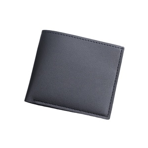 RAHRAJ ENTERPRISES Cartera Bifold de Cuero Negra para Hombre, Tarjetero Delgado, Diseño Abierto, Modelo Re-mw-006, 50 Unidades, Pakistán - Product Image 1