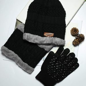 Conjunto de Ropa de Invierno para Esquí y Nieve para Hombre y Mujer, Gorro Holgado, Bufanda con Forro Polar y Guantes con Pantalla Táctil, Gorros Tejidos Cálidos - Product Image 6