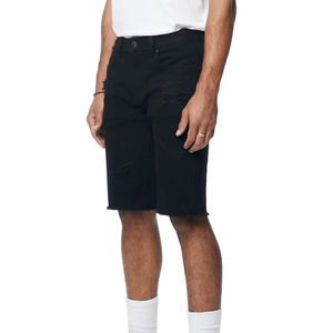 กางเกงยีนส์ขาสั้นผู้ชาย ผ้าฝ้าย 100% ราคาสมเหตุสมผล คุณภาพสูง สไตล์สตรีทแวร์ ระบายอากาศได้ดี - Product Image 3