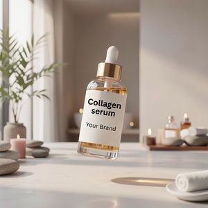 Sérum Éclaircissant Anti-Rides Bio au Collagène et Acide Hyaluronique de Mandarine Verte pour le Visage, Marque Privée ODM/OEM - Product Image 1