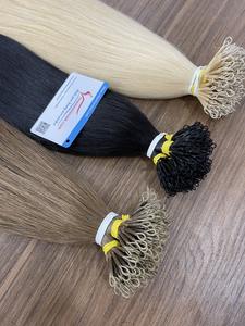 Meilleure vente 100% Remy Cheveux Humains Nano Anneau Extensions de Cheveux Cuticules Alignés Nano Pointe Extensions - Product Image 5