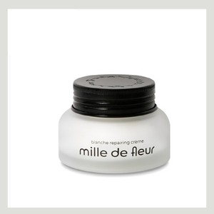 ครีมบำรุงผิวหน้าคอลลาเจนต่อต้านริ้วรอย MILLE DE FLEUR ผลิตภัณฑ์ความงามเกาหลี Mildefleur Blanche Repairing Cream 40 มล. - Product Image 5