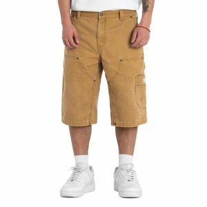 Shorts de travail en polyester robuste pour hommes |   Vêtements de travail respirants avec poches utilitaires |   Streetwear Fit OEM Logo personnalisé Double Knee - Product Image 1