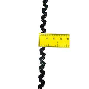 ผ้าลูกไม้คอตตอนริคเรคคุณภาพสูง ผลิตจากเส้นด้ายอย่างดีเพื่อความเงางามและทนทานยาวนาน - Product Image 1