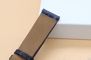 Bracelets de montre en cuir de crocodile véritable, options multicolores, meilleurs fournisseurs vietnamiens, tailles 20mm 22mm 24mm, vente en gros - Product Image 3