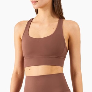 Sujetador Deportivo a Prueba de Impactos para Mujer, Venta al Por Mayor, Top Corto de Alto Rendimiento para Gimnasio - Product Image 1