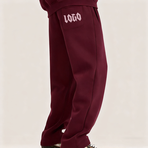 Pantalones Deportivos Extra Grandes con Logotipo Personalizado, Pantalones Deportivos Anchos de Alta Calidad, Pantalones Deportivos Holgados para Hombre, Talla Grande, Pantalones Deportivos Básicos Lisos - Product Image 6