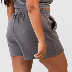 Shorts en jean taille mi-haute pour femme, grande taille, sportifs, respirants, séchage rapide, écologiques, coupe ajustée, taille élastique, été - Product Image 4