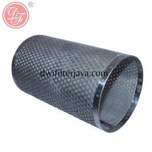 Maille en acier inoxydable 304 316, maille métallique soudée sur mesure, filtre perforé industriel, cartouche filtrante - Product Image 3