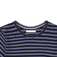 Yüksek Kaliteli Kadın Giyim Toptan Unisex Yazlık Tişörtler Uzun Kollu Moda Yuvarlak Yaka %100 Pamuk Nefes Alabilen