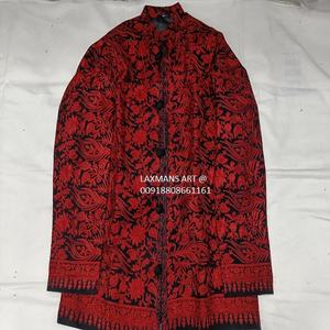 Chaquetas de invierno bordadas de lana unisex con cuello con capucha Chaquetas de lana de invierno al por mayor para hombre Chaquetas - Product Image 3