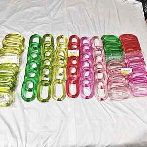 Eslabones de cadena de resina personalizados, eslabones de cadena de resina al por mayor, cadena de eslabones de resina para decoración - Product Image 2