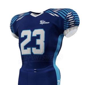 Uniforme de Fútbol Americano Transpirable de Alta Calidad, Conjunto de Jersey y Pantalones Personalizables con Ajuste Flexible para Equipos al Aire Libre - Product Image 4
