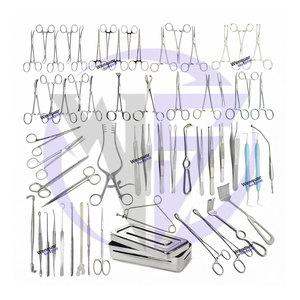 Juego de 48 Instrumentos Quirúrgicos Manuales para Implantes Mamarios, Instrumentos Médicos Reutilizables de Acero Inoxidable, Juego de Cirugía Plástica - Product Image 4