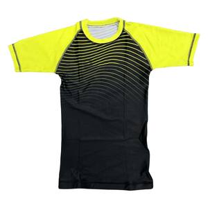 Rashguard de Fabricant d'Usine en Tissu Ultra-Léger, Anti-Rayures, Respirant, Extensible dans 4 Directions et à Séchage Rapide, Idéal pour le BJJ Jiu-Jitsu - Product Image 3