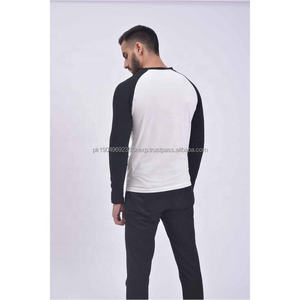 Camiseta de Manga Larga para Hombre, Suave y Transpirable, en Tela Jersey Ligera, con Cuello Redondo y 3 Botones - Product Image 3