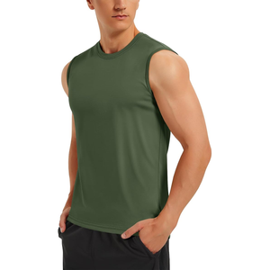 เสื้อกล้ามเจอร์ซีย์ผ้าฝ้ายคุณภาพพรีเมียมสำหรับผู้ชาย สวมใส่ได้ทั้งแบบสตรีทแวร์ ออกกำลังกาย วิ่ง ฟิตเนส และเล่นกีฬา - Product Image 2