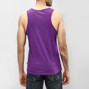 Factory High Quality Mens Plain Color Gym Breathable Quick Dry Mesh <b>Vest</b> Bodybuilding <b>Stringer</b> Tank Top Train Active Wear - Product Image 2