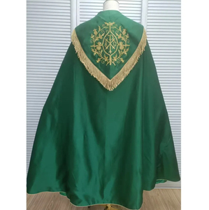 Modern Sustainability Garment Church Pulpit Bishop Clergy Choir <b>Robes</b> Latin Cross Uniform 100% Polyester Customized Size Unisex - Product Image 2