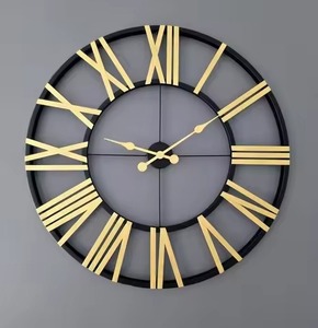 Metal Wall <b>Clock</b> Modern Decorative Wall <b>Clock</b> For Living Room Bedroom Office Home Wall Decor - Product Image 1