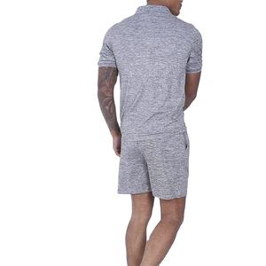 Conjunto de camiseta y pantalones cortos de algodón para hombre, conjunto de 2 piezas con logotipo personalizado, temporada de verano, 2022 - Product Image 2