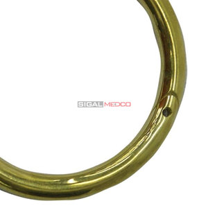 แหวนรูปกระทิงทองเหลืองดีไซน์หรูหรา พร้อมเคลือบทองสุดหรู ทนทาน เหมาะสำหรับผู้ที่ชอบสไตล์โดดเด่นและมีเสน่ห์เหนือกาลเวลา - Product Image 4