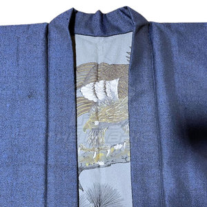 Chaqueta Kimono Japonesa para Hombre, Cuello Alto, Tela Suave de Invierno, Material Duradero, Ajuste Cómodo, Cintura Ajustable para Uso Casual - Product Image 2