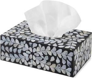 Cajas de pañuelos hechas a mano de Mother's of Parley - Product Image 1