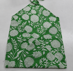 Protège-cahier A5 en coton jaune à motifs floraux, fait main, style foulard carré, pour usage quotidien - Product Image 3
