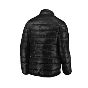 Wholesale Manufacturer <b>Winter</b> Puffer <b>Jackets</b> 100% Nylon Stand Collar <b>Waterproof</b> Reversible Front Logo Thick Cotton Filled Unisex - Product Image 4