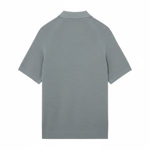 เสื้อยืดออกกำลังกายแบบมีซิปสำหรับผู้ชายเสื้อเทรนนิ่งพร้อมวัสดุระบายอากาศสำหรับเสื้อยืดไลฟ์สไตล์แอคทีฟและลำลองสำหรับผู้ชาย - Product Image 3