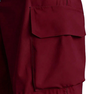 Professionally Made Men's Solid maroon Color <b>Knee</b> Length Shorts Lightweight Men's Regular Fit Shorts For Summer Season - Product Image 5