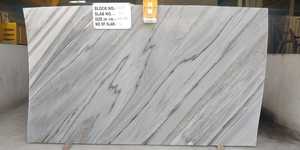 Dalle de marbre blanc naturel poli pour comptoir de cuisine, salle de bain, meuble-lavabo, plateau de table, design moderne, hôtel, villa - Product Image 3
