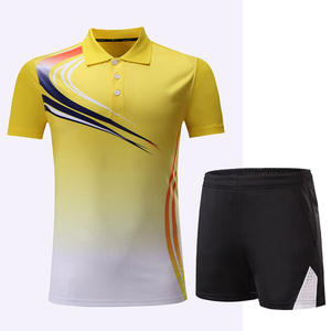 Camiseta de Voleibol Personalizada para Hombre, Cómoda, de Manga Corta, Transpirable, al por Mayor, de Poliéster, para Tenis de Mesa - Product Image 2