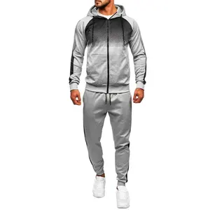 Sportswears जिम फिटनेस तकनीक ऊन प्रशिक्षण Tracksuits पुरुषों के लिए दो टुकड़ा सेट Tracksuit जॉगिंग सूट पुरुषों के लिए tracksuits पुरुषों