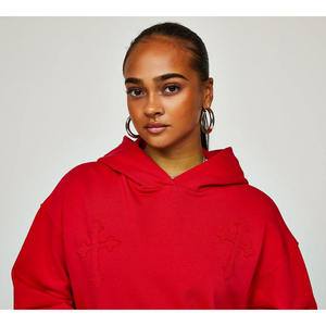 Custom <b>Men</b>’s <b>Red</b> Tracksuit Set <b>Hoodie</b> Jogger Pants Matching Streetwear Casual Two Piece Sportswear - Product Image 5
