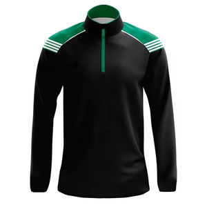Chaqueta Deportiva de Media Cremallera para Hombre, Transpirable, de Secado Rápido, de Poliéster, con Logotipo Personalizado del Equipo, para Deportes al Aire Libre - Product Image 5