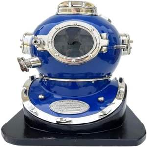 Casco Decorativo Náutico Marítimo de Latón Hecho a Mano, Estilo Vintage, para Buceo, Cosplay, Regalo o Exhibición - Product Image 1