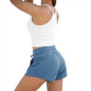 Ever Glow Stylish <b>Short</b> Customized Logo Cheap Women's Mid Waist Breathable Eco-Friendly Waterproof Elastic Waist <b>Shorts</b> - Product Image 3