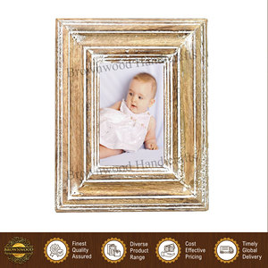 Bulk Exporter Selling Modern Design Home Decor Use White Distressed Finished Color Mango Wood Photo <b>Picture</b> <b>Frame</b> for Sale - Product Image 6