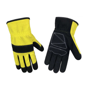 High Quality Cow Grain Leather No Lining <b>Driver</b> Working <b>Gloves</b> Wholesale Elastic Band Custom Logo Safety Driving Work <b>Gloves</b> - Product Image 1