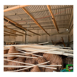Noyau de rotin naturel authentique et écologique pour la fabrication de meubles durables, Noyau de rotin blanchi rond en matériau naturel 2-3M - Product Image 1