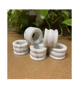 Anillo de Servilleta de Mármol de Alta Calidad para Uso en el Hogar/Hotel/Restaurante, Anillo de Servilleta de Mármol de Calidad Estándar, Porta Servilletas Decorativos para Mesa - Product Image 2