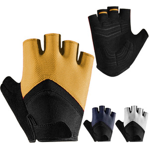 ถุงมือขับรถปั่นจักรยานแบบครึ่งนิ้ว ยืดหยุ่นได้ ไม่ลื่น เหมาะสำหรับการแข่งขัน ใช้ได้ทั้งชายและหญิง สำหรับเล่นกีฬาและกิจกรรมกลางแจ้ง ป้องกันการบาดเจ็บ สำหรับผู้ชายและผู้หญิง - Product Image 1