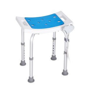 Chaise de douche légère à hauteur réglable, tabouret antidérapant pour baignoire et douche, siège pour personnes âgées - Product Image 3