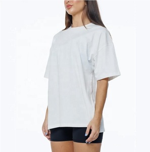 Oversized Women's <b>T</b>-<b>Shirt</b> Soft Cotton Half Sleeve Casual Top Women's Relaxed Fit Oversized Tee Premium Cotton Streetwear <b>T</b>-<b>Shirt</b> - Product Image 2