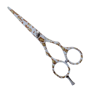 Unique Print Professional Right-Handed Sharp Hair <b>Scissors</b> Barber Shears Custom Pattern Stainless Steel Salon Hair <b>Scissors</b> - Product Image 1