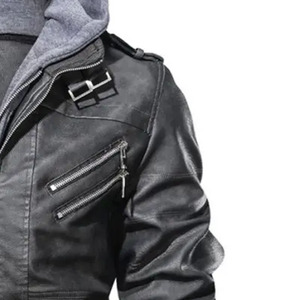 Leather <b>Jacket</b> Contemporary Leather Flight <b>Jacket</b> Casual Lifestyle Apparel Manufacturer Export Supplier Factory - Product Image 3