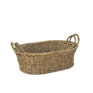 Cesta de Almacenamiento de Alta Calidad, al Mejor Precio, Ecológica, Tejida a Mano con Hierba Marina, Diseño Flexible, para Uso Diario en el Hogar, de Vietnam - Product Image 2